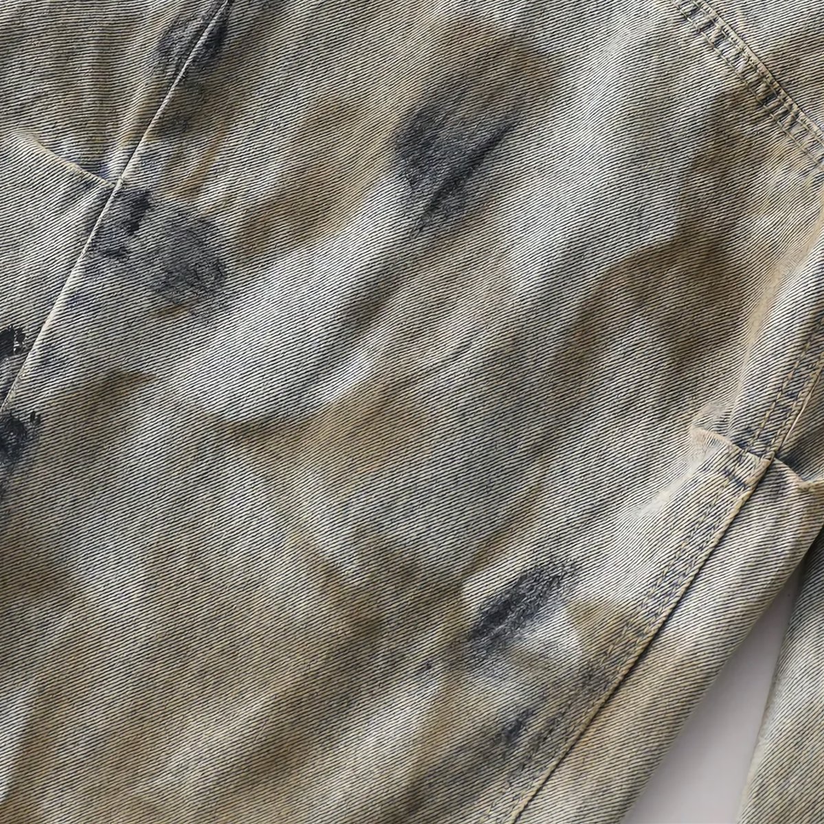 cloutcollection's tweet photo. 'Ransom' Dirty Wash Wide Leg Denim Jeans