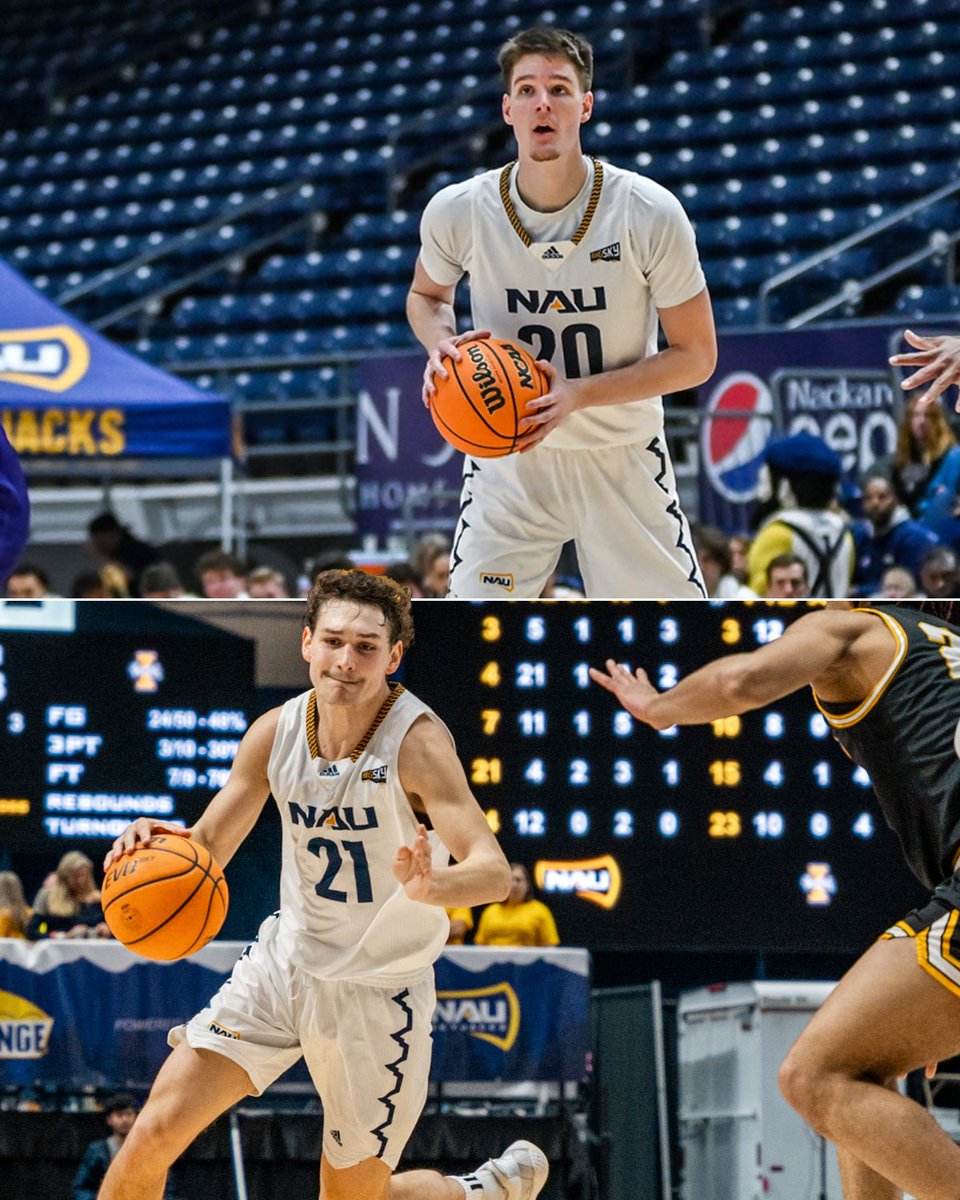NAU Men's Basketball tweet media