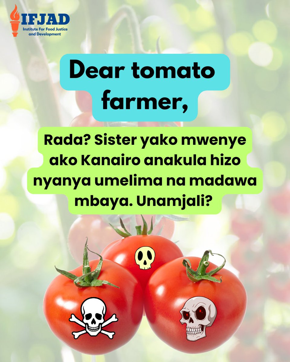 Institute for Food Justice and Development tweet media