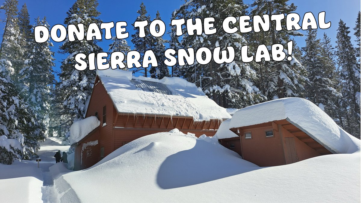UC Berkeley Central Sierra Snow Lab tweet media