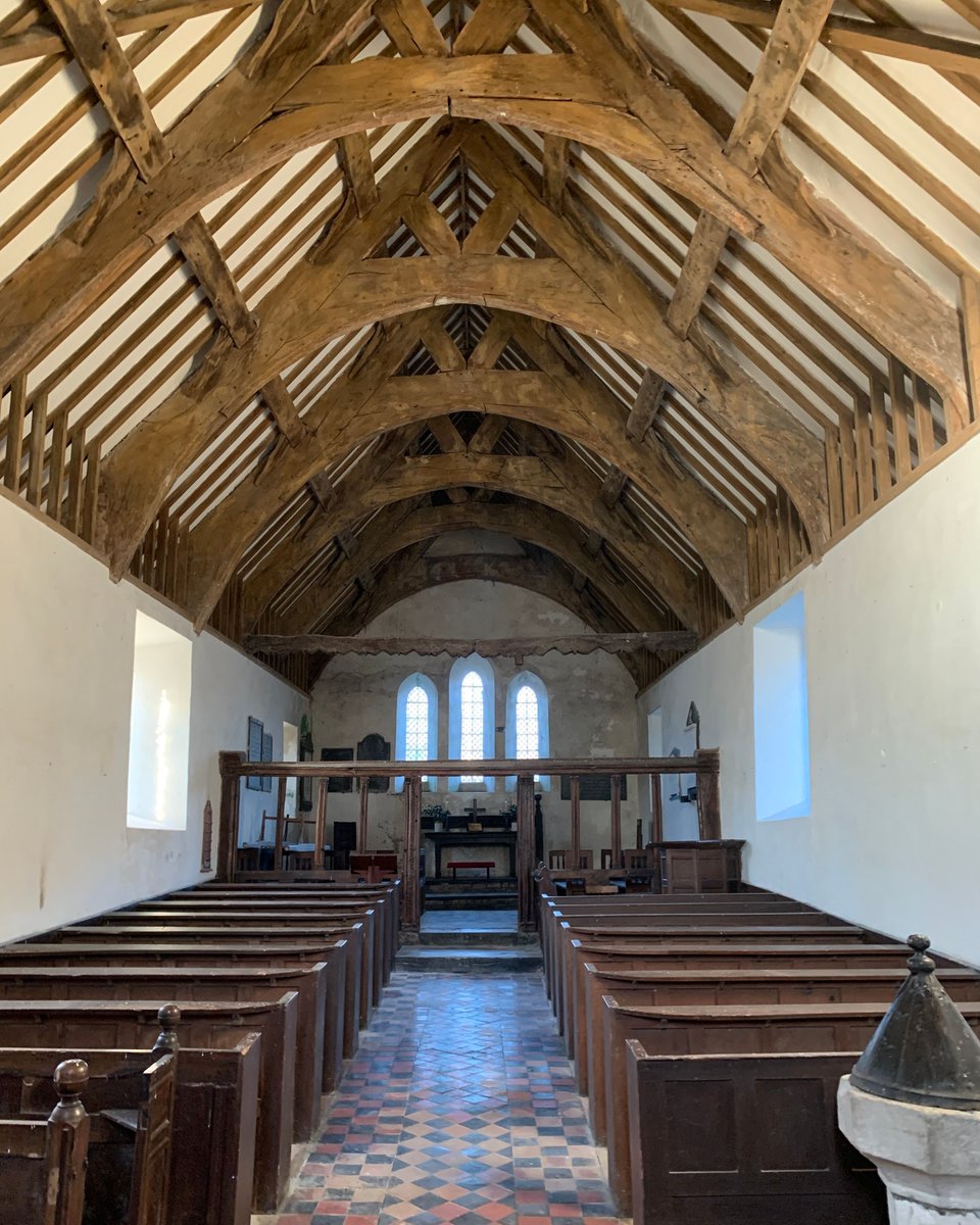 Medieval External Rood Above these partial remains of the medieval rood screen is the glorious ...