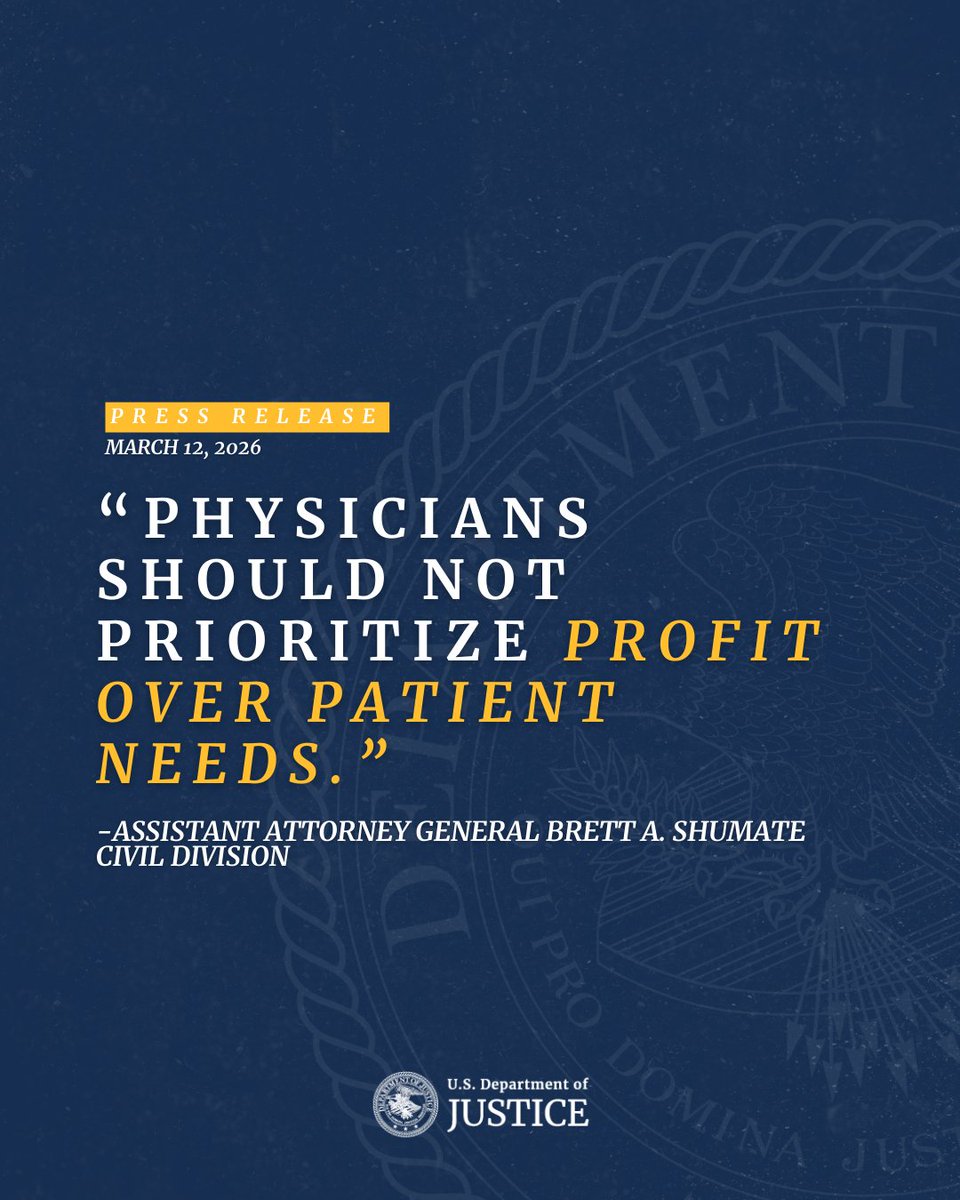 DOJ Civil Division tweet media