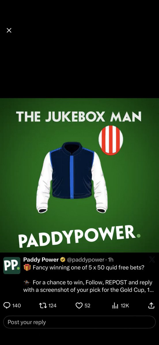 Conor1990s's tweet photo. @paddypower https://t.co/lVfLB3Wcfa