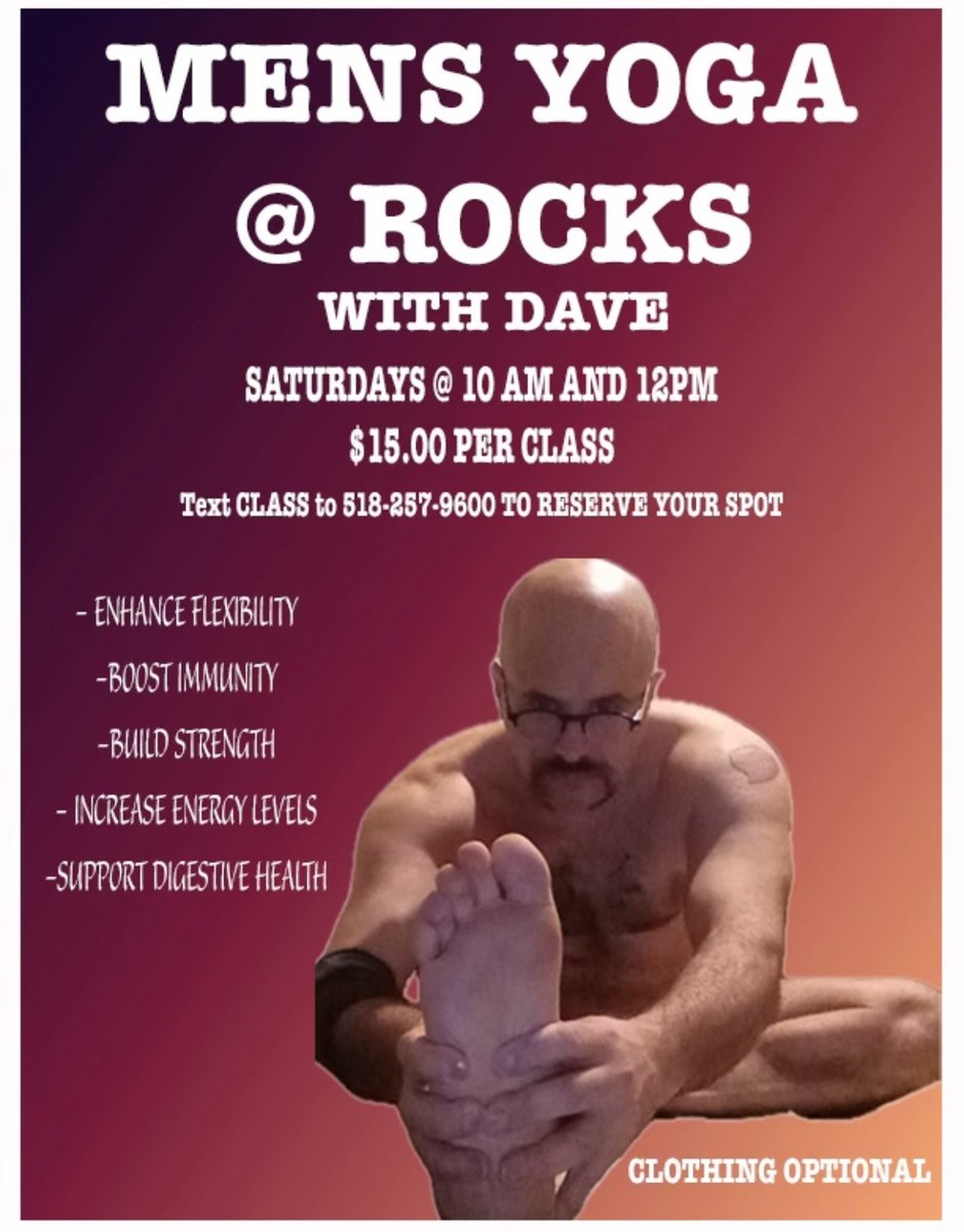 Dolans75's tweet photo. Did you know?  Men's Yoga w/ Dave Saturdays at 10a and 12p - https://t.co/xUnWSwTB91 https://t.co/nCDhl4E0WH