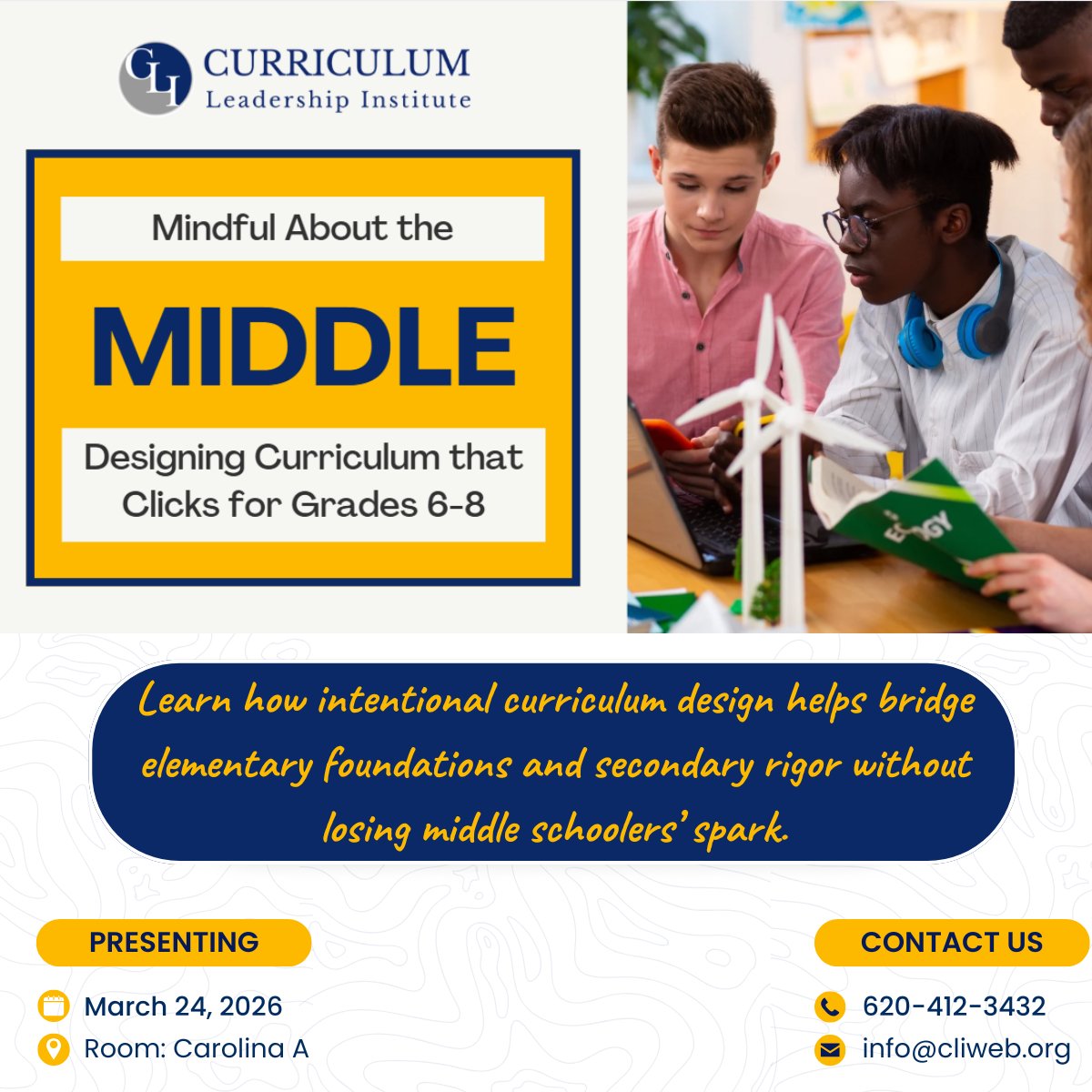 Curriculum Leadership Institute tweet media