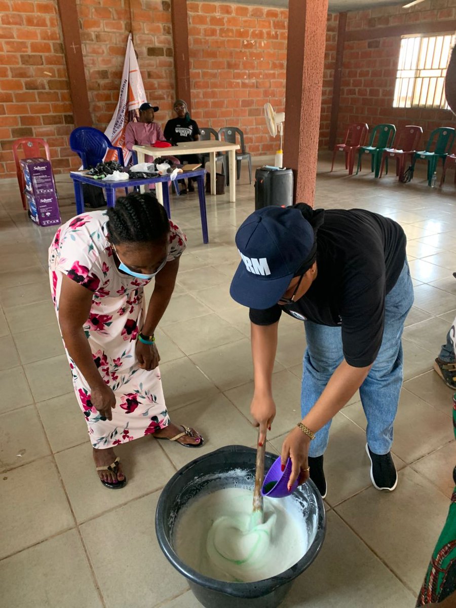 RescueNrm's tweet photo. During the event, the team conducted a soap-making training and also carried out an awareness session on the importance of women’s empowerment and self-reliance, encouraging participants to build skills that can support their livelihoods and strengthen their independence. https://t.co/T7rTr9FE6O