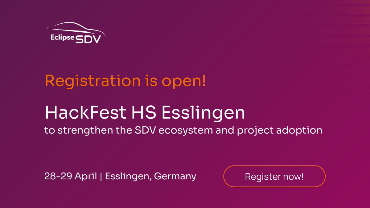 Eclipse Software Defined Vehicle tweet media