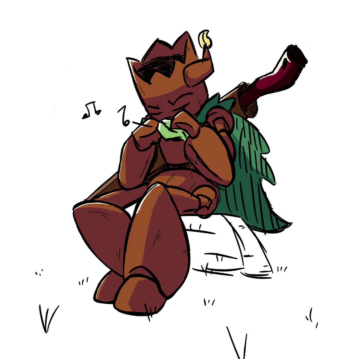 DevMagZ117's tweet photo. Who knew Hiro could play the leaf so well! #art #OC #fantasy https://t.co/KGKHdZJnlj