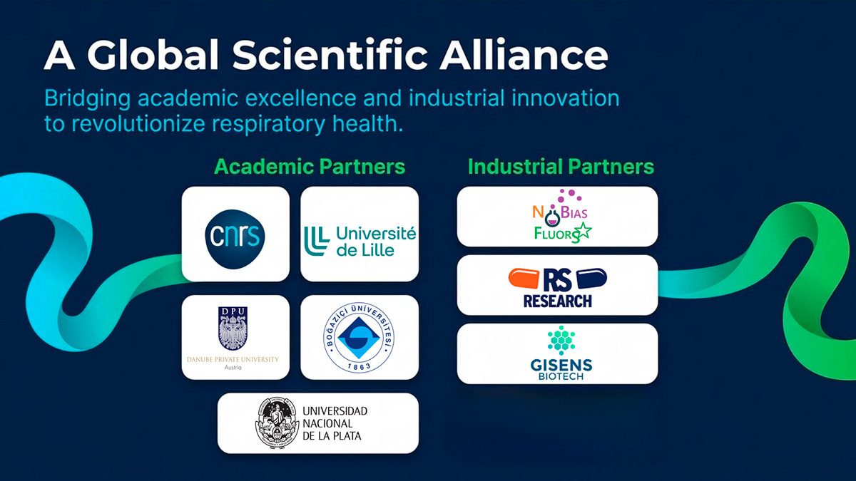 LungCareProject's tweet photo. LungCare brings together a global consortium of academic and industrial partners working at the interface of nanomedicine, biotechnology and respiratory health.

Together, we aim to develop innovative solutions for the diagnosis and treatment of lung diseases.

#LungCare https://t.co/5qjbZjRnBS