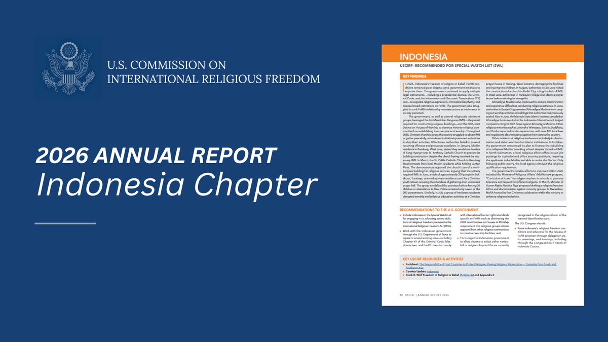 USCIRF tweet media