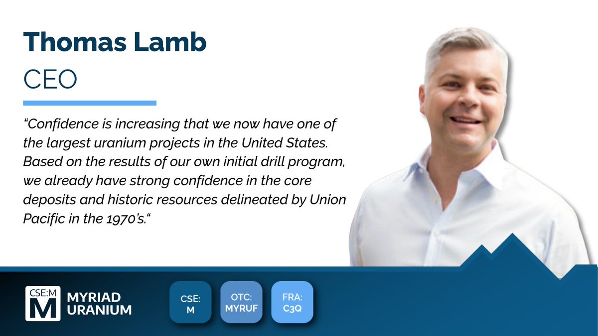 Myriad Uranium Corp. (CSE: M) tweet media