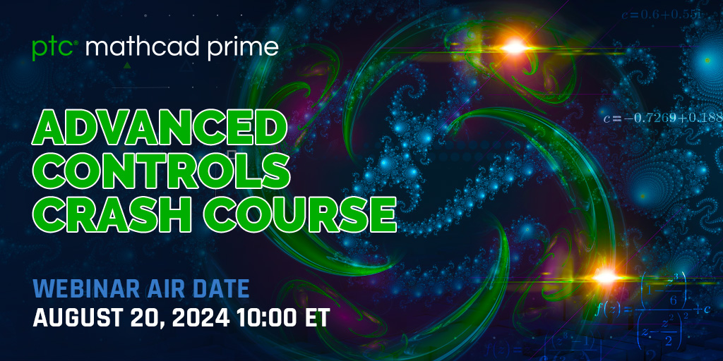 ptc_mathcad's tweet photo. We've published the full Advanced Controls Crash Course on our YouTube channel, to go with our updated worksheets (now with Python codes!) downloadable from our super Advanced Controls blog!
Watch: https://t.co/1LQrHO3vCN | Read &amp; Download: https://t.co/jlzj5EQbmw https://t.co/enwZGmnoc9