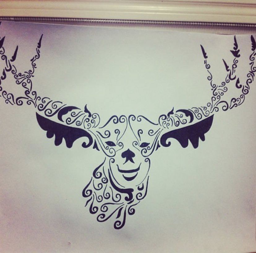 One of my masterpieces.. kangen jg ya sketching lagi.. btw I did this artwork because I saw a moose appeared nearby the park when I lived in Nova Scotia, Canada, back then in 2013