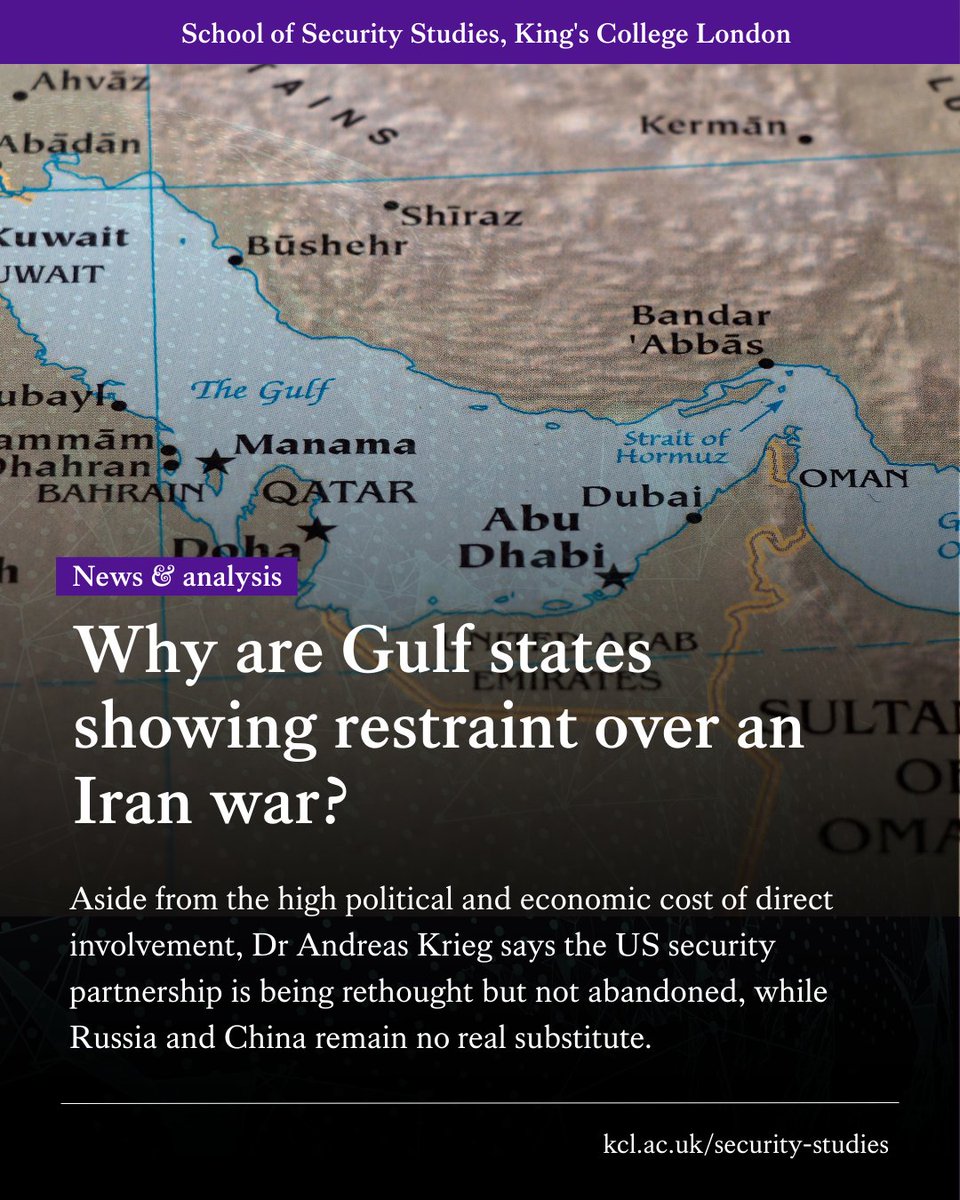 King's Security Studies tweet media
