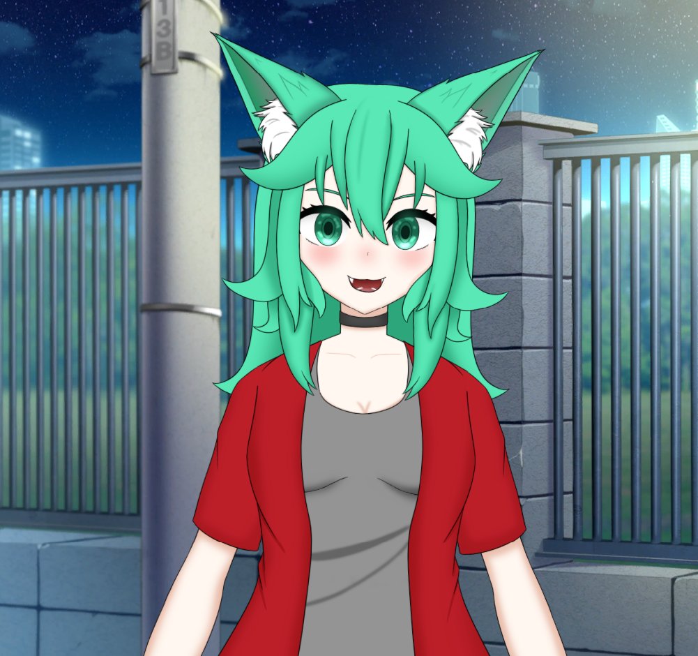 Ruka_mint | just a mint fox Vtuber 🦊💙 tweet media