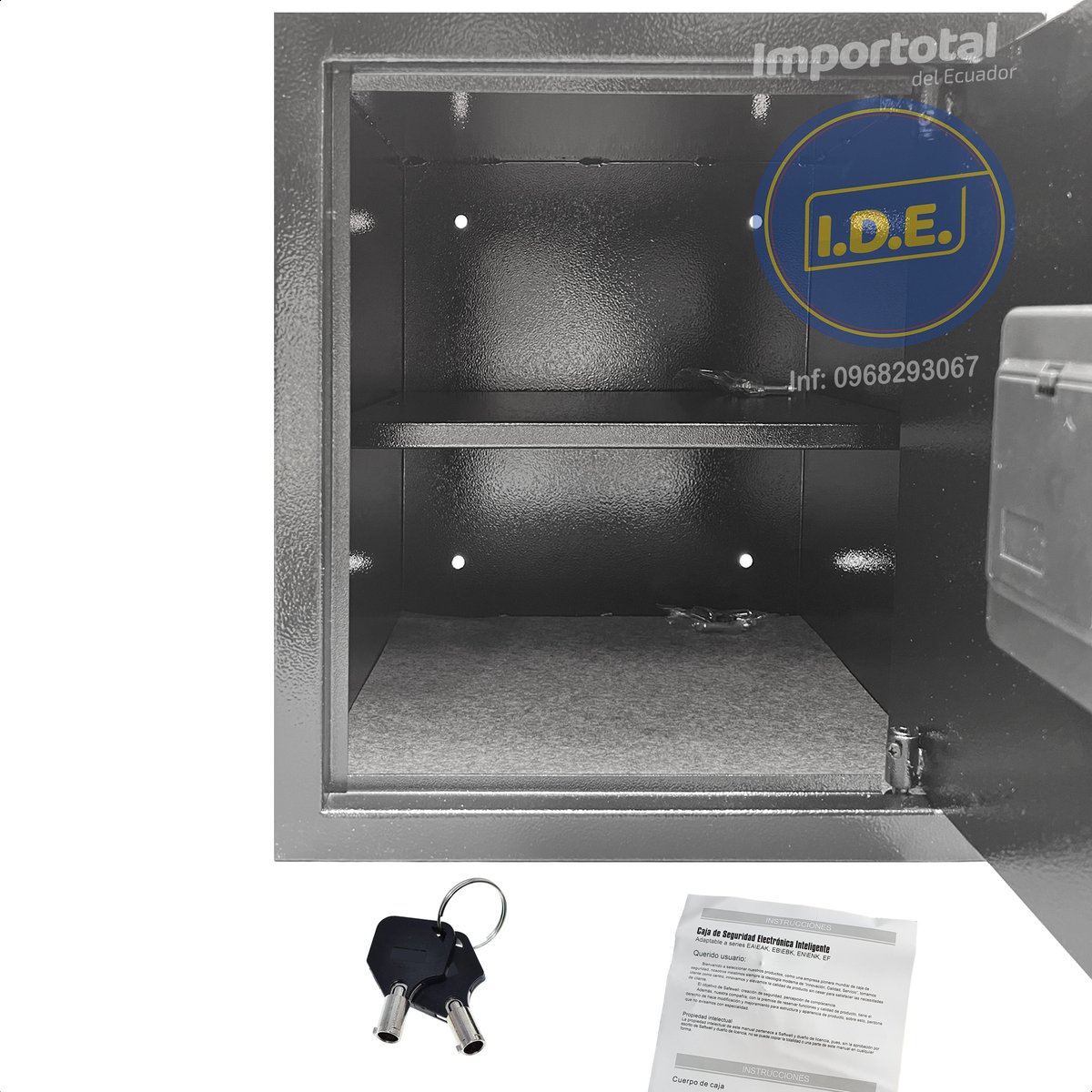 importotalec's tweet photo. 🔴 Caja Fuerte Electrónica Inteligente Tamaño Mediana (38 Cm X 36 Cm X 35 Cm) / Caja De Seguridad De Acero (Color Negro) (Dinero / Documentos / Joyas)

ATENCIÓN ⛔ producto sujeto a disponibilidad pregunte por favor por stock / existencias ⛔ https://t.co/6GI50LX1Oo
