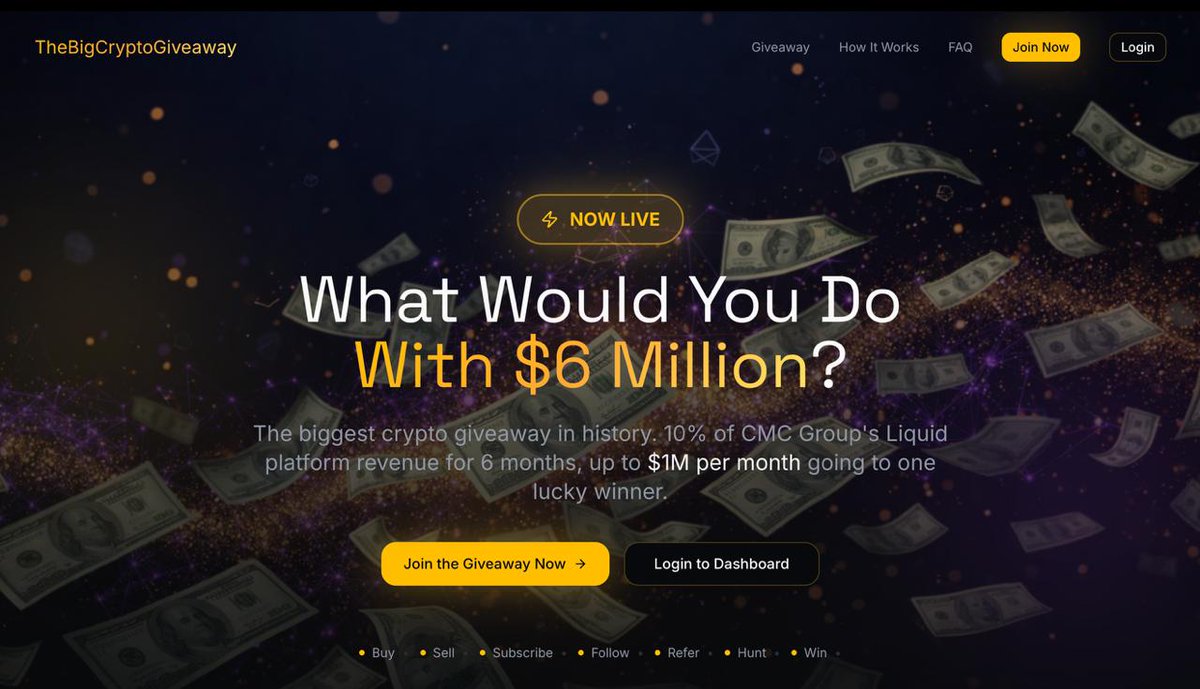 🚨 MASSIVE NEWS 🚨

ZER0 is officially part of the BIGGEST CRYPTO GIVEAWAY IN HISTORY 💥

One lucky winner will receive up to $6,000,000, paid out over 6 months.

And here’s the game-changer 👇

10% of those winnings will be used to BUY ZER0 TOKEN. 🔥

That means continuous