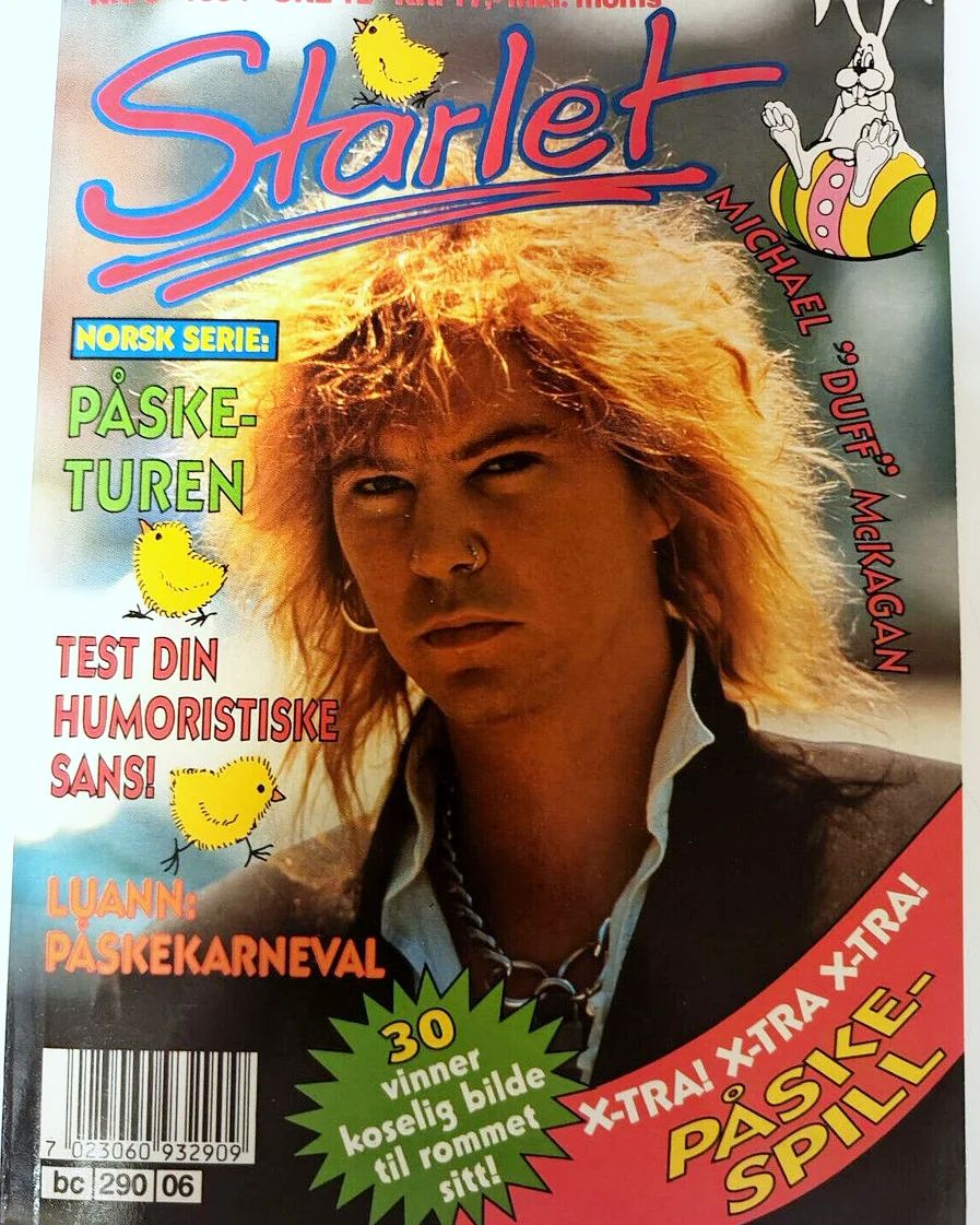 DuffMckaganArg's tweet photo. Duff @DuffMcKagan #Oncover Starlet magazine. Norway ๐ณ๐ด 1994. #BelieveInMe.
@DuffMckaganArg collection ๐ธ
#DuffMcKagan #BelieveInMe #Soloalbum #Magazine https://t.co/gqGmVv3C59