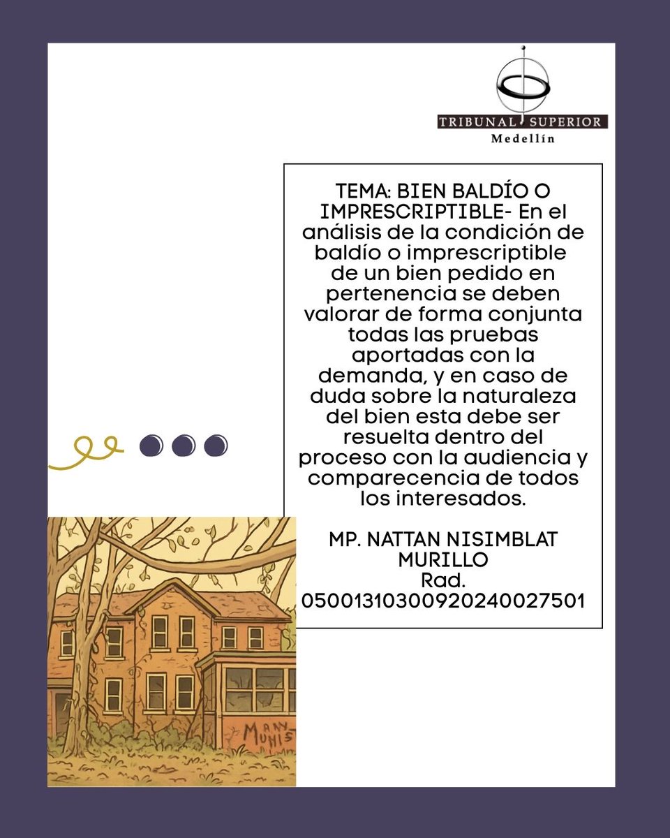 Tribunal Superior de Medellín tweet media