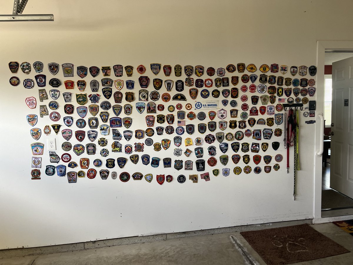 chriskilika's tweet photo. My Patch Collection https://t.co/Dx85r3YQPz
