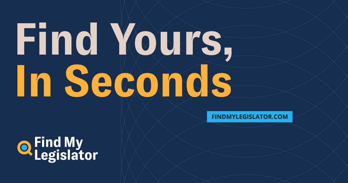 legis_scorecard's tweet photo. We just launched https://t.co/jAZyhGE7S5!  

A free tool to help people see who represents them in Congress and their state legislature — and how to contact them.  Just enter your address and get results in seconds. https://t.co/NiVLKhUepO