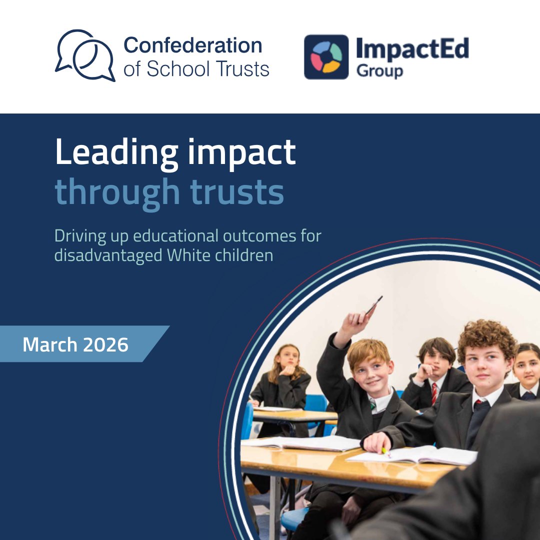 Confederation of School Trusts tweet media