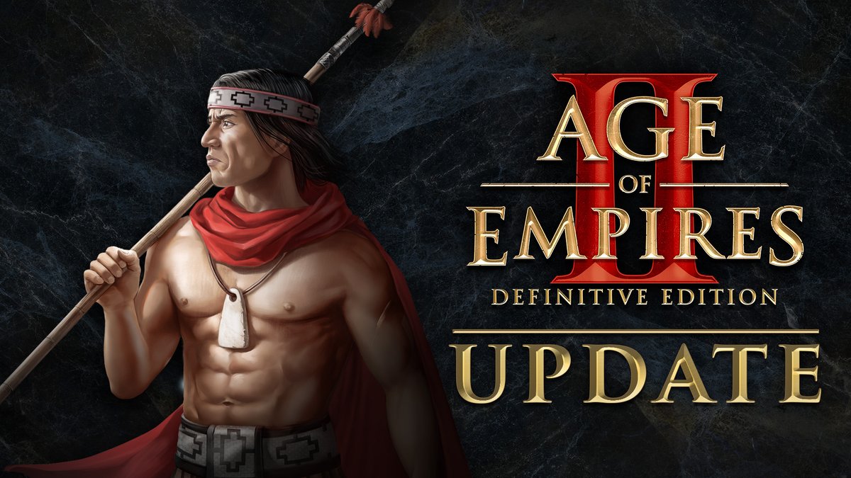 AgeOfEmpires's tweet photo. Console stability improvements, Champi-line balance changes, and late-game performance fixes are the highlights of today's #AgeofEmpiresII: Definitive Edition update. https://t.co/hiesrjhIW7

We appreciate your patience as we worked to address this. Thank for your feedback and reports!