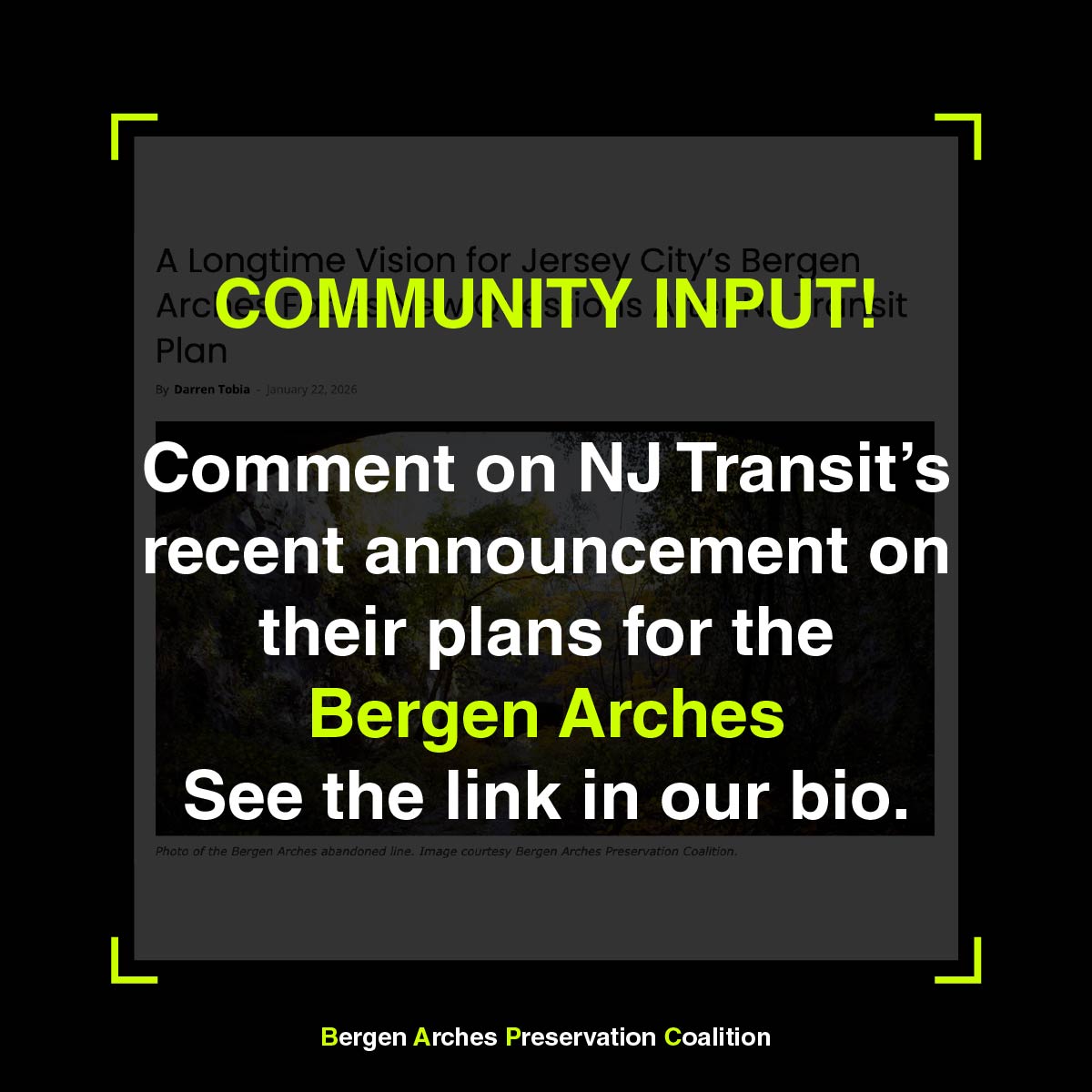A new proposal from NJ Transit could reshape the future of Jersey City’s Bergen Arches.

Read the latest update from Jersey Digs and share your thoughts with us:
jerseydigs.com/bergen-arches-…

Submit your input:
bergenarches.com/comment