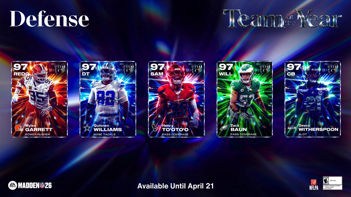 Madden NFL 26 tweet media