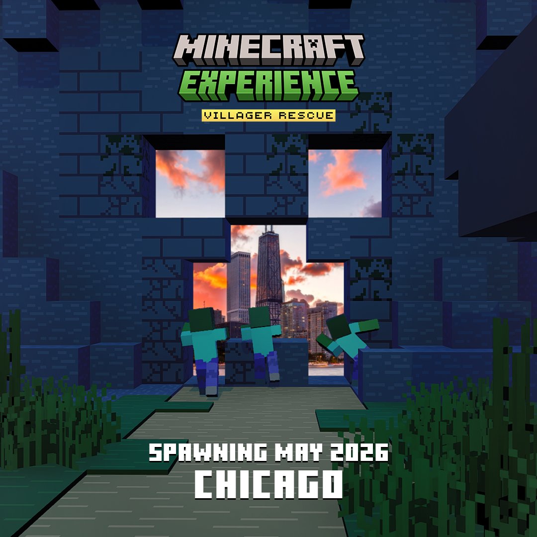 Minecraft tweet media