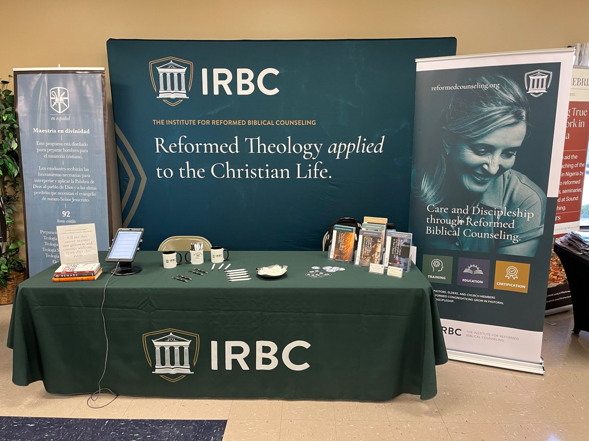 The Institute for Reformed Biblical Counseling tweet media