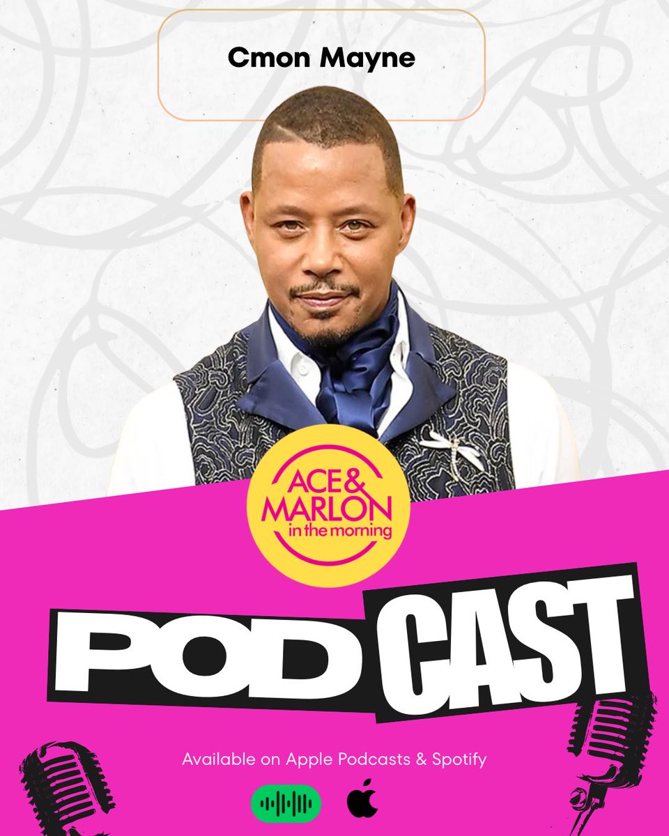 FLOW987FM's tweet photo. Ace &amp; Marlon in the Morning is now on Apple Podcasts &amp; Spotify!

“Cmon Mayne” is up now!🔥

If you miss them from 6-9AM be sure to check out the episode on your streaming platforms!

Apple: https://t.co/ZMumd6FR3y
Spotify: https://t.co/SpeEhrj9Dz https://t.co/n1sUOoqeGk