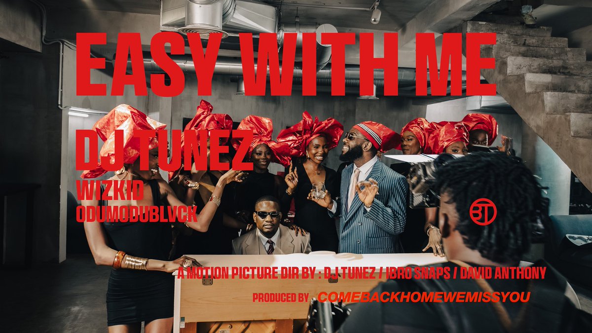 DJ_TUNEZ's tweet photo. ARE YOU READY ?! 🎥🔥

“EASY WITH ME” MUSIC VIDEO 
LOADING UP  @Odumodublvck_ @wizkidayo 

https://t.co/vPQrOyNQiX https://t.co/3siFZr7UWG