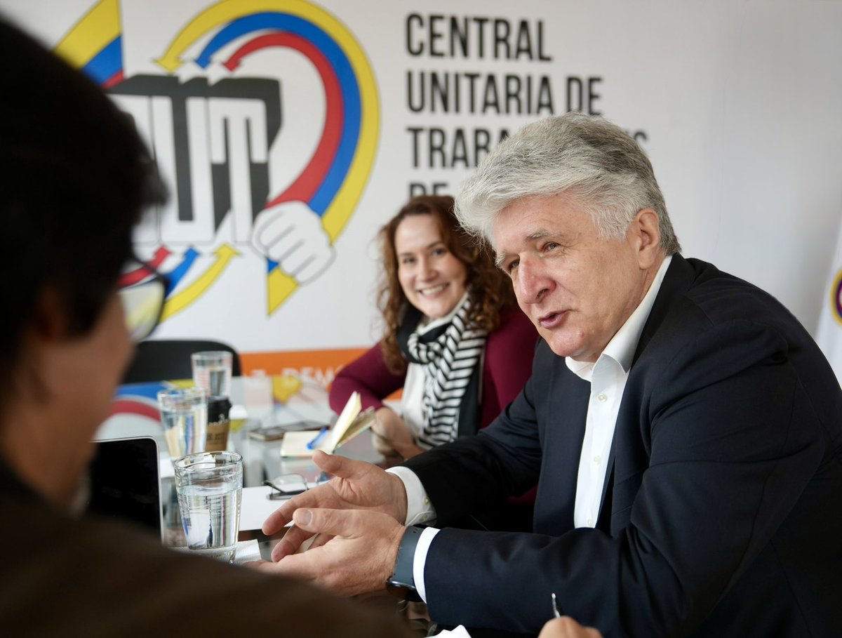 Sostuve un encuentro con @cutcolombia para dialogar sobre la ...