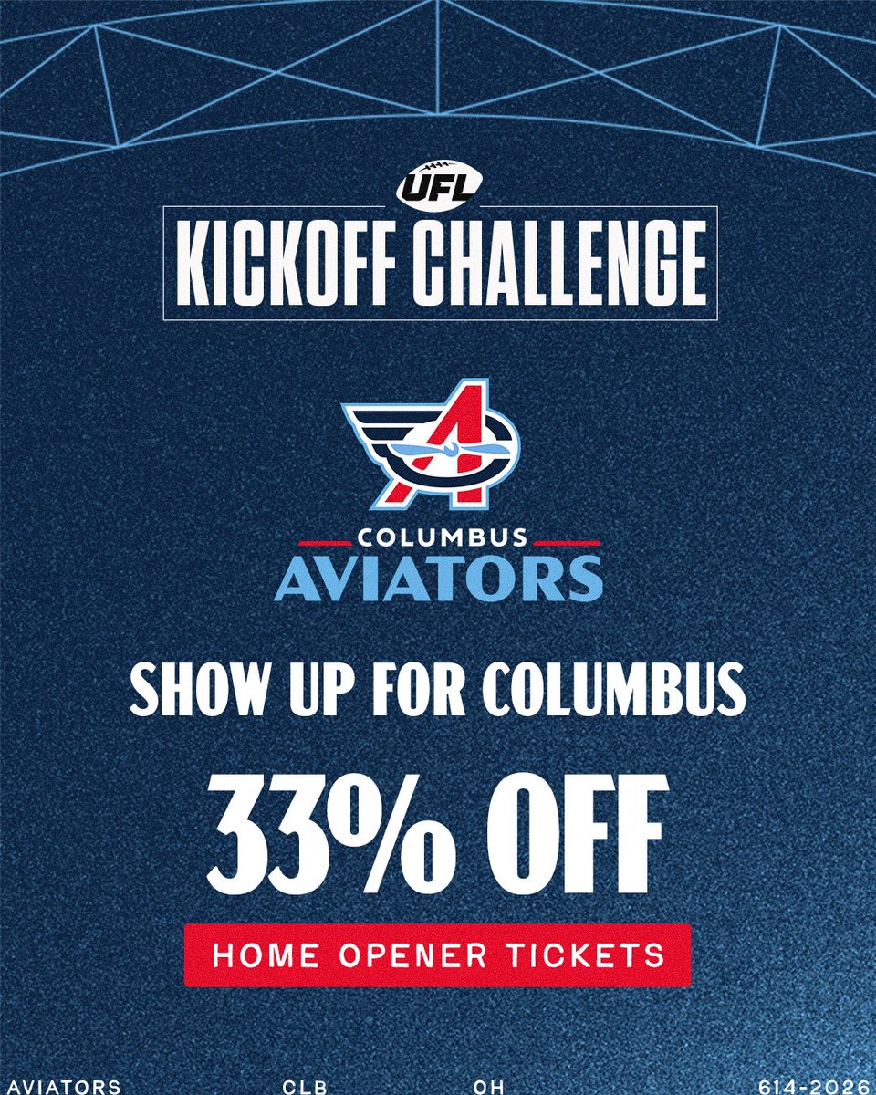 Columbus Aviators tweet media