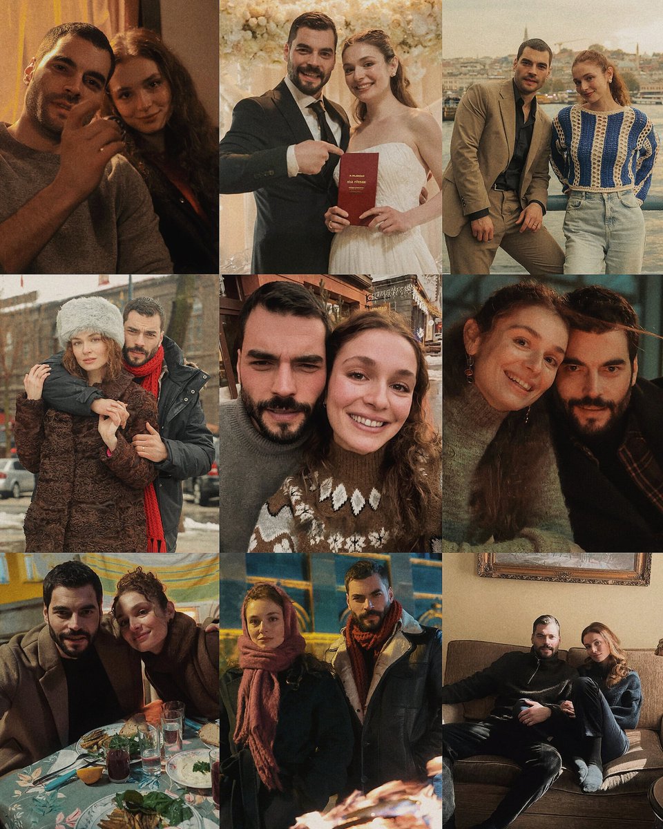 sezonun en doğal ve en estetik çifti olmaya başardılar <3