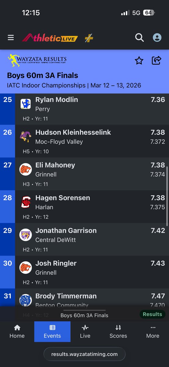 Grinnell Tiger Boys Track & Field tweet media