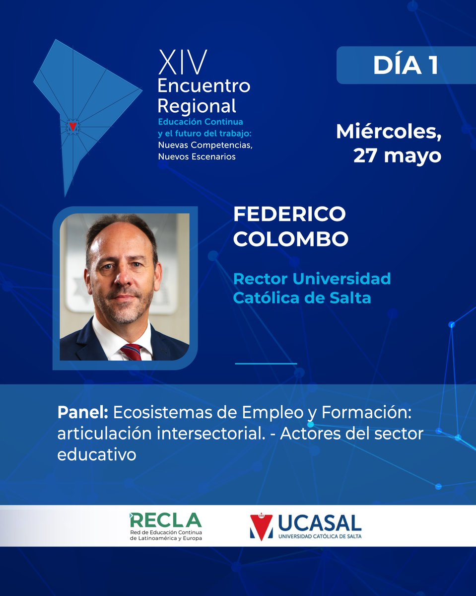 Red de Educación Continua de Latinoamérica y Europ tweet media