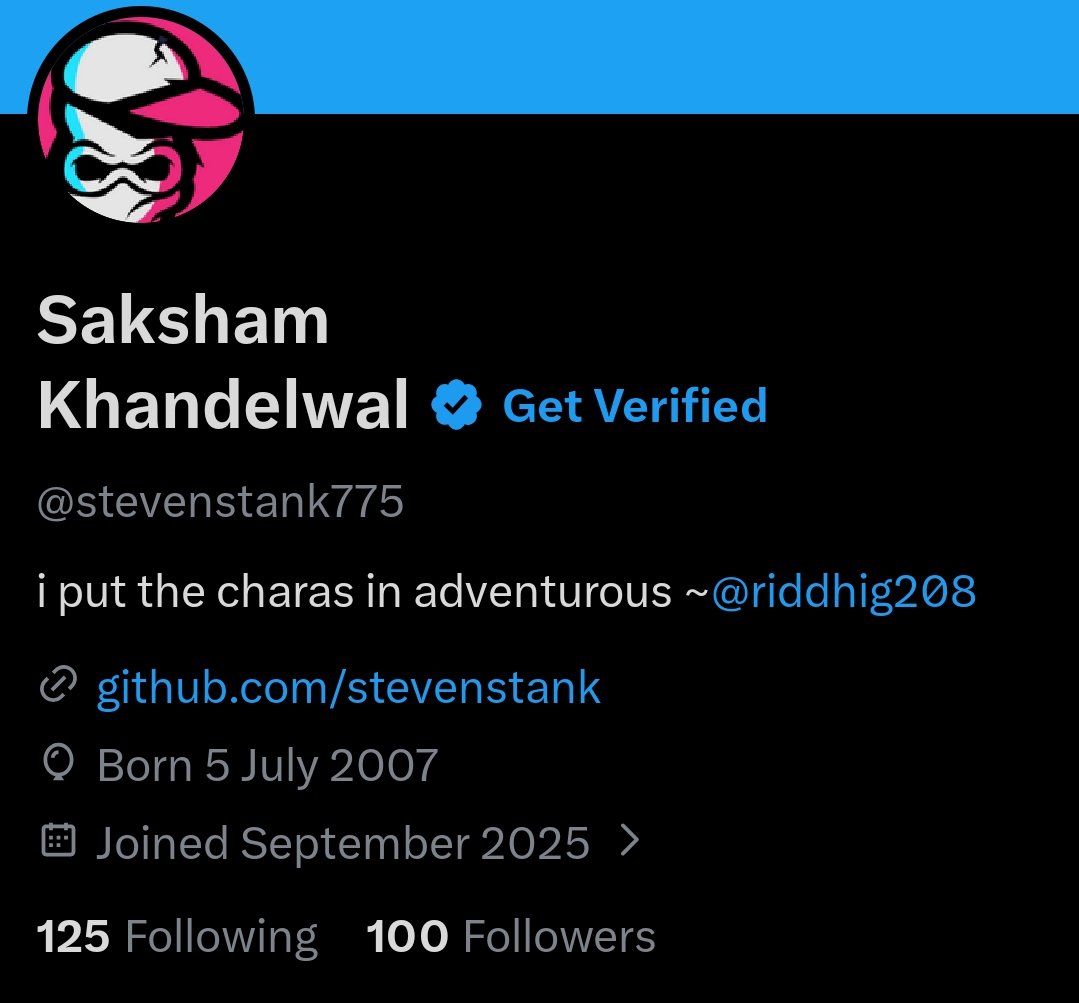 Saksham Khandelwal tweet media