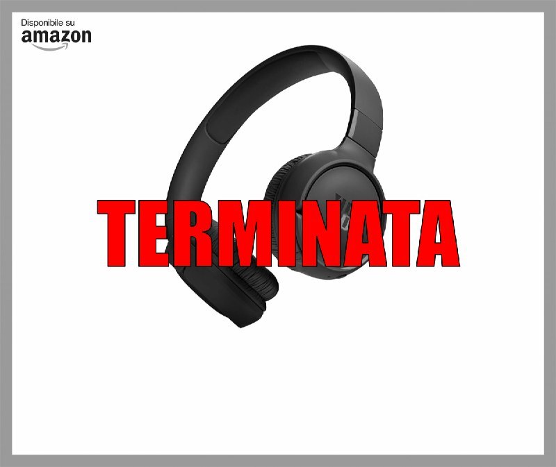 CheSuccede1's tweet photo. ❌ TERMINATA ❌ - 📱 JBL Tune 520 BT Cuffie On-Ear Bluetooth Wireless, Pieghevoli e Leggere, Microfono e Comandi su Padigl... 

❌ TERMINATA ❌

📱 JBL Tune 520 BT Cuffie On-Ear Bluetooth Wireless, Pieghevoli e Leggere, Microfono e Comandi su Padiglione … https://t.co/UmCfBZzQth https://t.co/ztuEMuzzeS