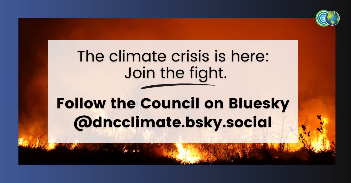 DNC Environment and Climate Council tweet media