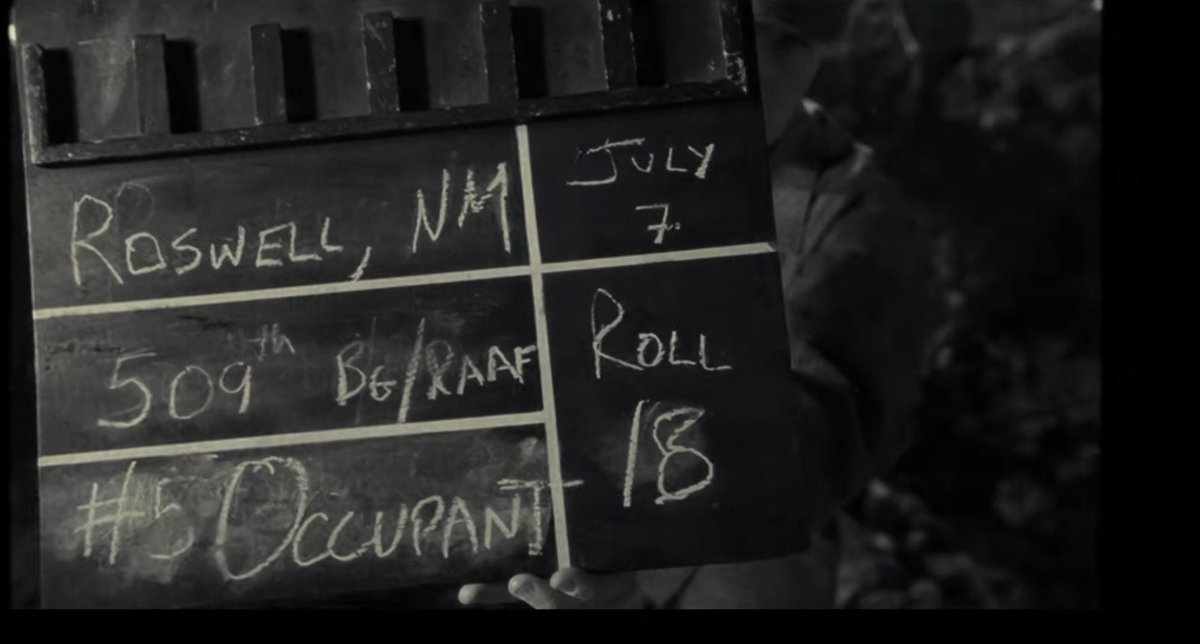 After the first teaser, the new trailer for Spileberg’s Disclosure Day is now out.

Number 509 in the screenshot from trailer represents RAAF’s 509th Bombardment Group stationed in Roswell during the 1947 incident.

youtu.be/SCYT8vb2siQ?is…