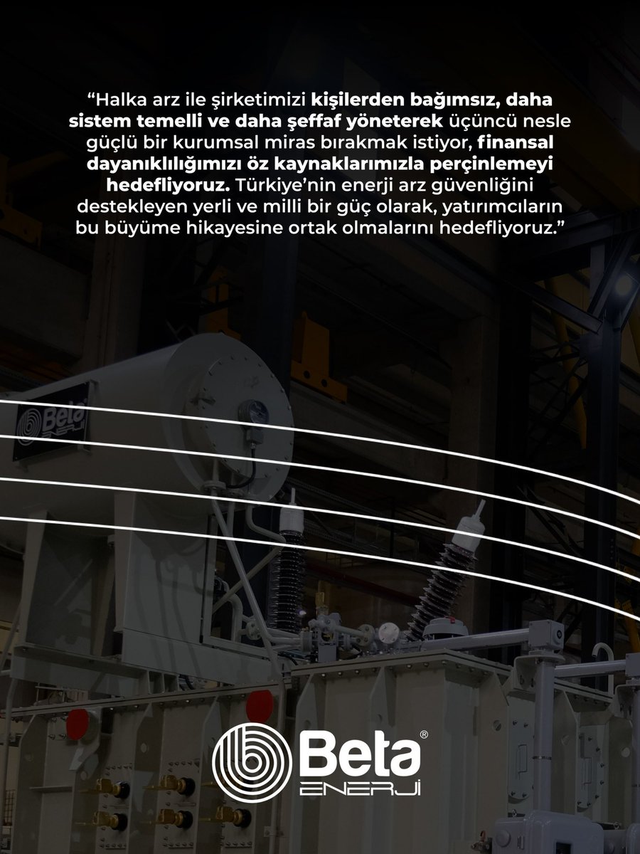 Beta Enerji tweet media