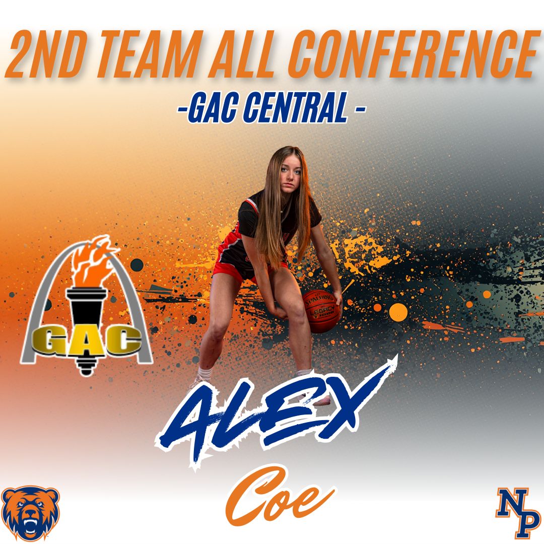 Congratulations <a href="/AlexandriaMCoe/">Alex</a> on making 2nd Team All-Conference! Great job! #BballFamily