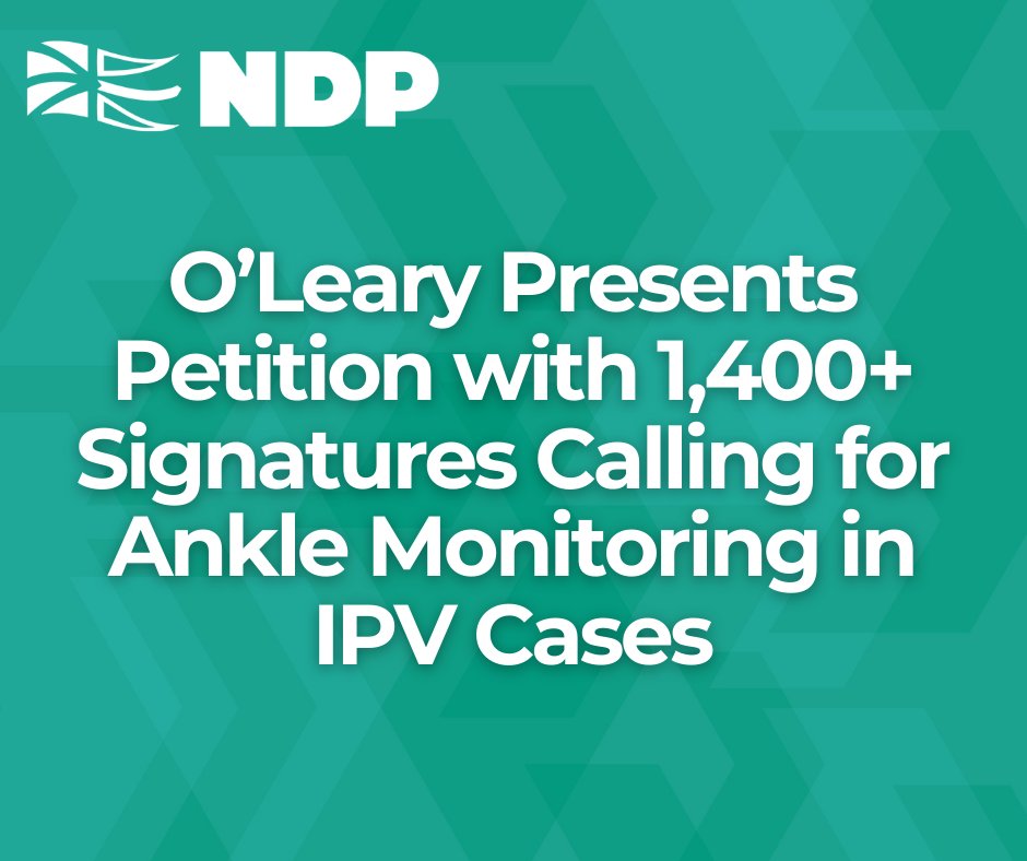 The NL NDP tweet media