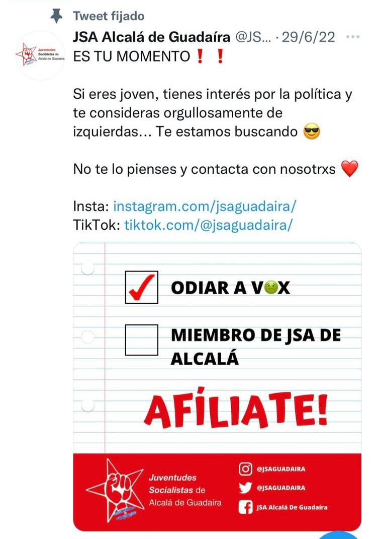VOX Alcalá de Guadaíra tweet media