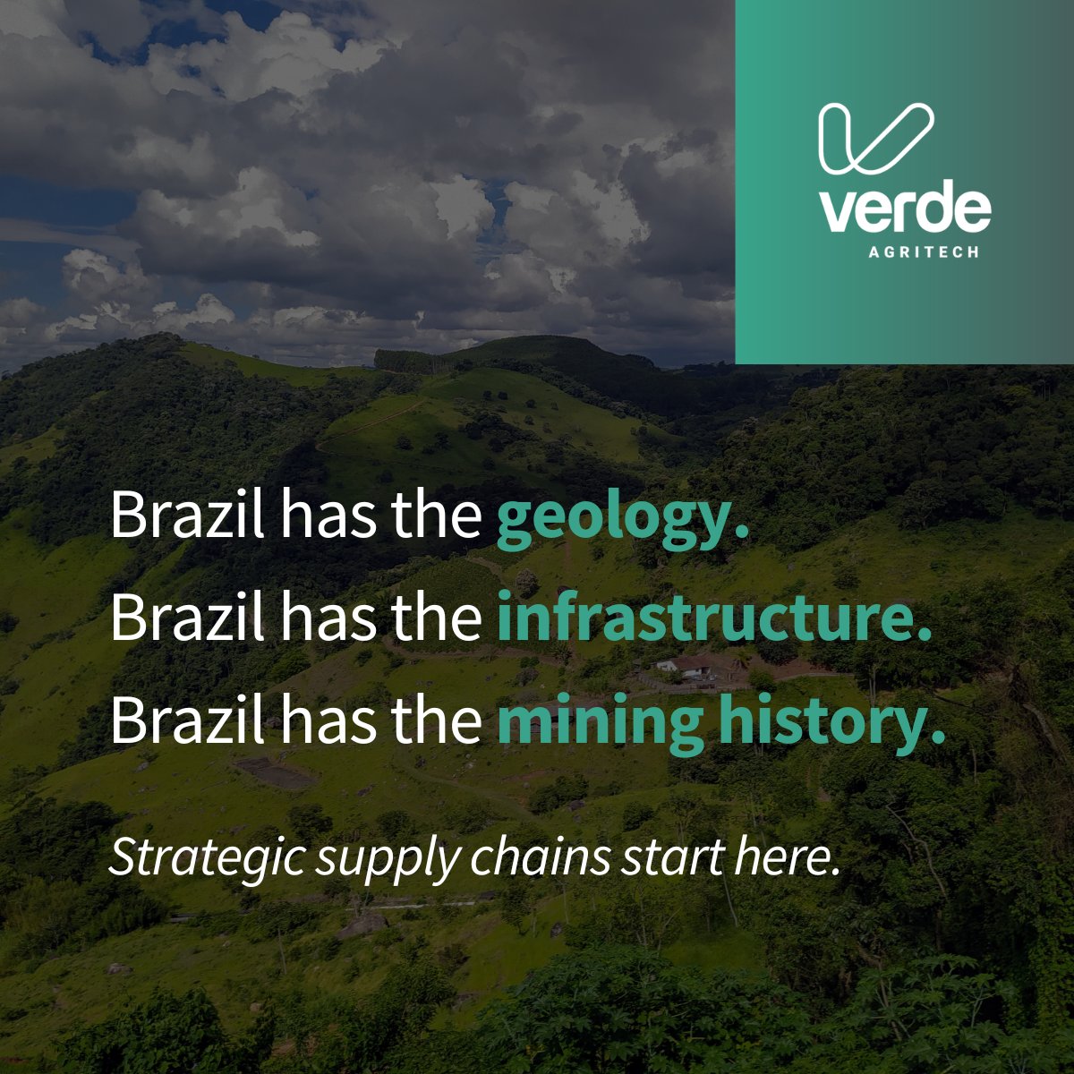 Verde AgriTech - Investors tweet media