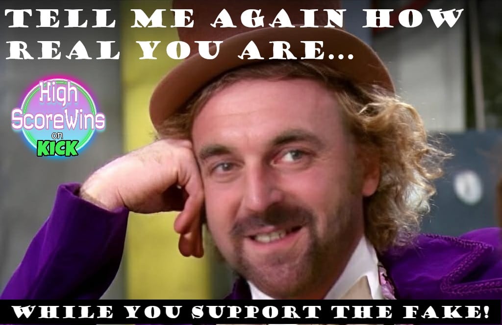highscorewinss's tweet image. Some of y'all need to hear this. 😏 

Are you real or just faking the support? Drop a comment if you're the real deal!  

#HighScoreWins #KickStreaming #Meme #Facts #FYP @kickcommunity