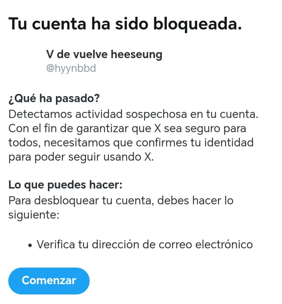 fifi687226's tweet photo. @hyynbbd me bloquearon la cuenta 😡😡😡 https://t.co/G4pWpzeTWd