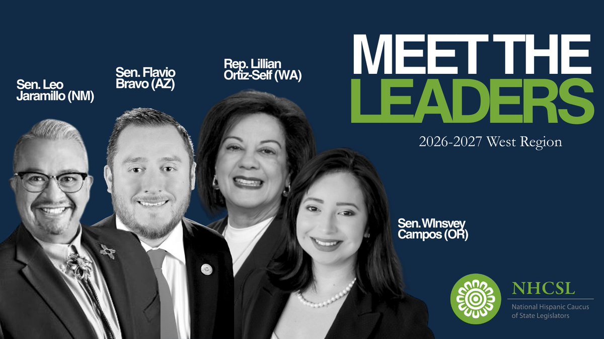 NHCSL - Nat’l Hispanic Caucus of State Legislators tweet media